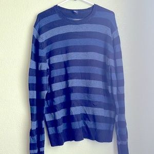 Blue, long sleeve shirt
